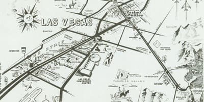 Già Las Vegas bản đồ