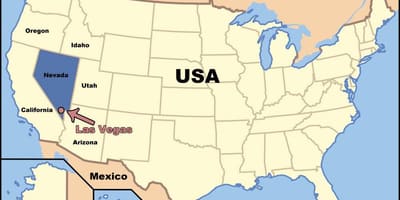 Las Vegas trên bản đồ chúng tôi