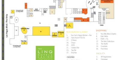 Bản đồ của Nó Las Vegas