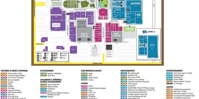 Trung tâm thành phố Las Vegas bản đồ