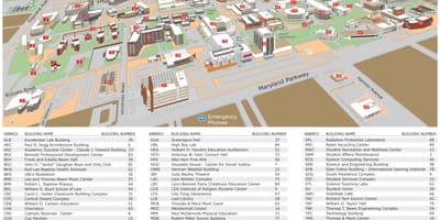 Bản đồ của UNLV